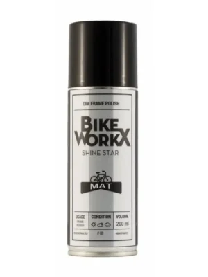Finální Výprodej čistič BikeWorkX Shine Star MAT 200ml