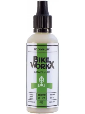 Aktuální Olej na řetěz BikeWorkX Chain Star Bio 50ml