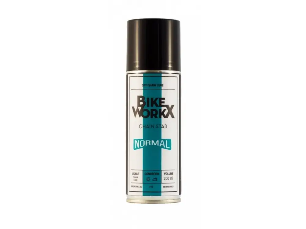Super Cena Olej na řetěz BikeWorkX Chain Star Normal Sprej 200ml