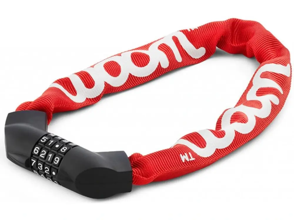 Značkový Zámek woom Lokki Bike Lock Red