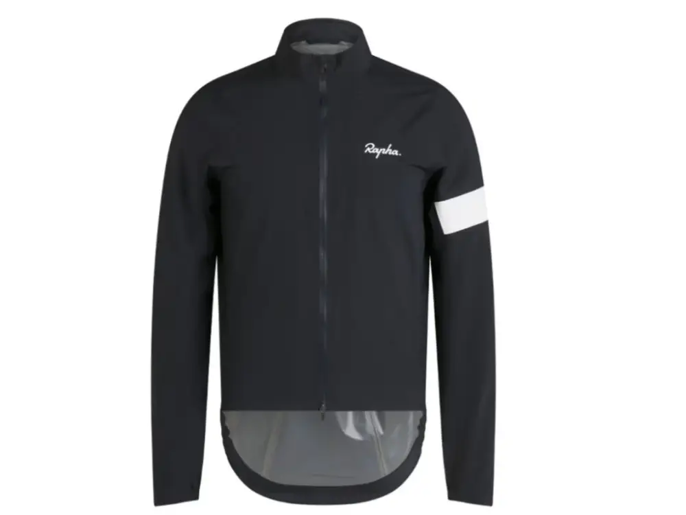 Tovární Cena Rapha nepromokavá cyklistická bunda Rapha Core Black