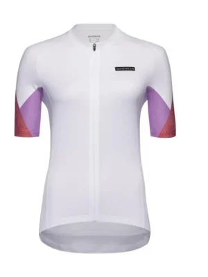 Gore dres Spirit Triangles Jersey Womens White/Lab Red Víkendová Akce