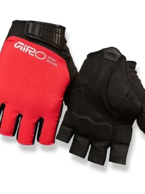 Giro rukavice Bravo II Gel Flame Red Doprava Zdarma