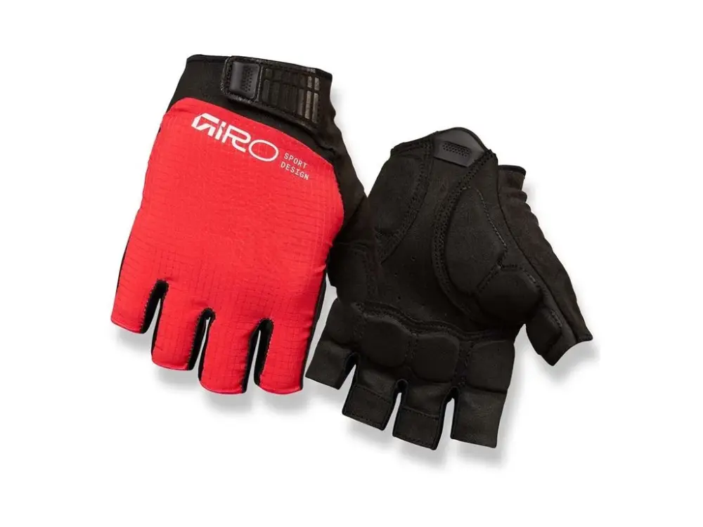 Giro rukavice Bravo II Gel Flame Red Doprava Zdarma