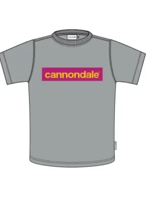 Cannondale triko Lifestyle T-Shirt Grey/Pink Speciální Cena