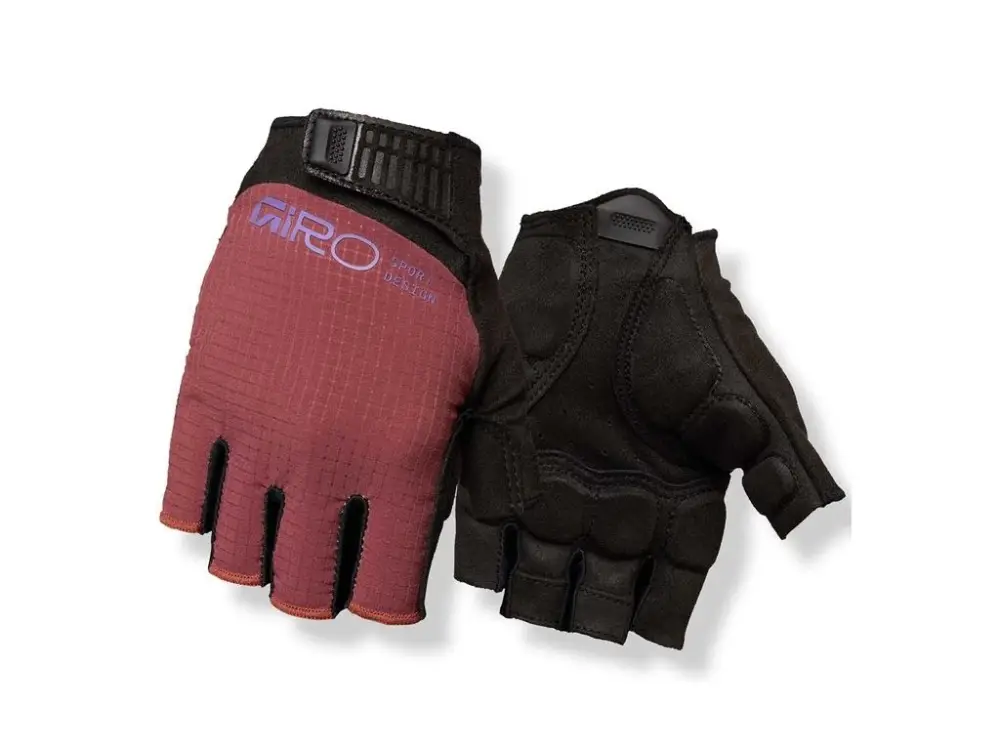 Giro rukavice Tessa II Gel Dark Maroon Zlevněný
