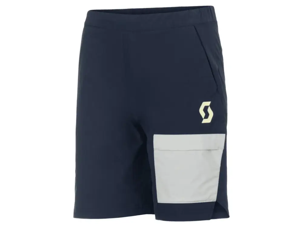Scott dětské kraťasy Jr Explorair Light dark blue/spray grey Cenový Hit