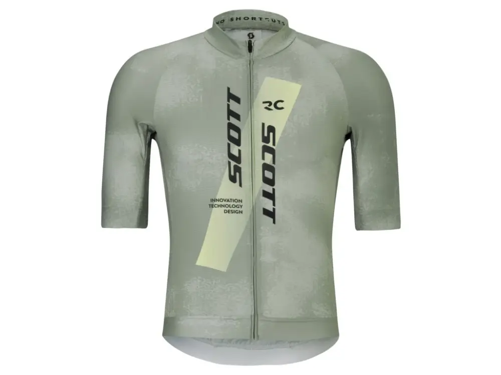 Scott dres RC PRO SS spray grey/acid yellow Sezónní Sleva