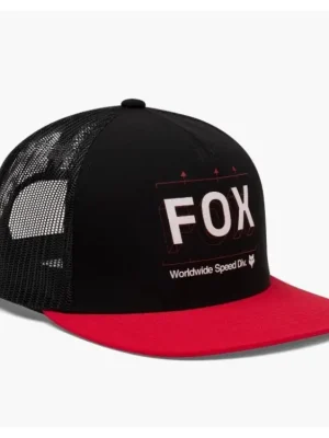 Ihned K Objednání FOX čepice Image Print Snapback Trucker Black