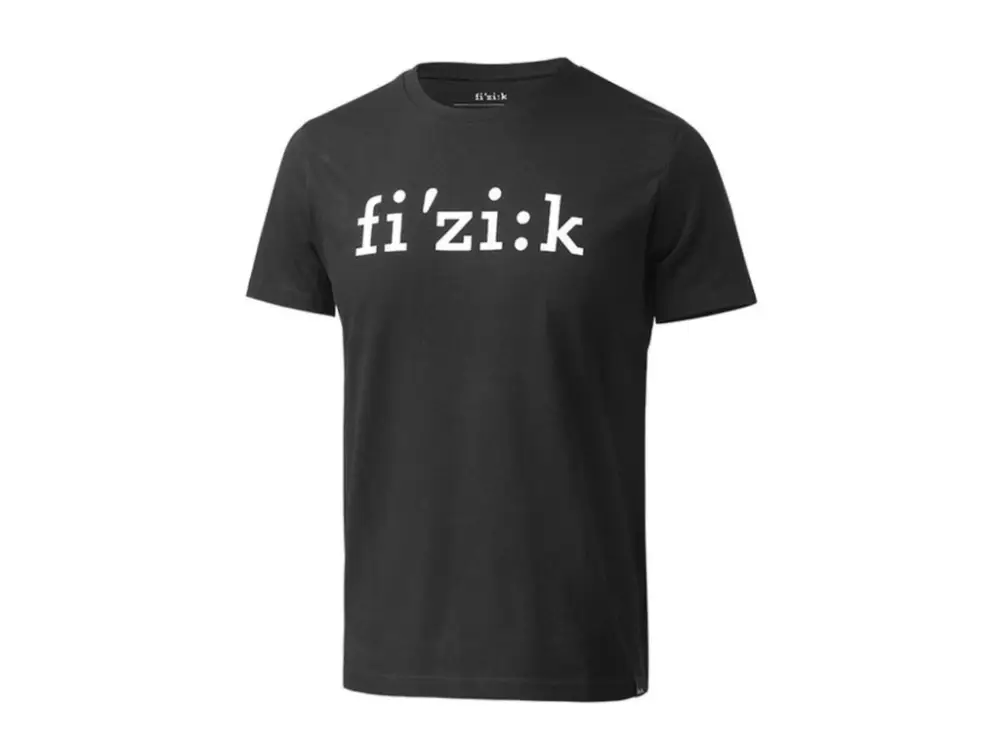 Fizik triko s krátkým rukávem Black Logo Jen Po Omezenou Doba