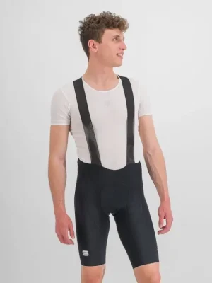 Výhodná Nabídka Sportful kraťasy Classic bibshort Black/Chilli Red
