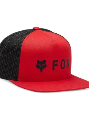 FOX čepice Absolute Mesh Snapback Flame Red Levný