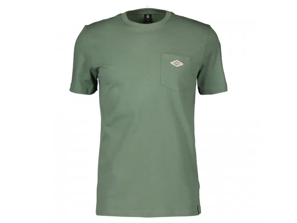 Scott triko Tee Pocket SS Haze Green Originální