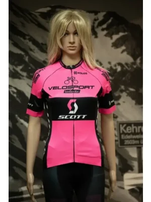 Dres Velosport PRO 66 Carbon Z1 Lady Team Pink Horká Nabídka