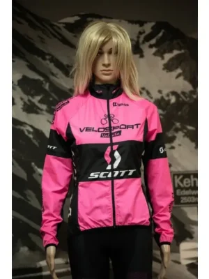 Bunda Velosport Elite 19 MicroFiber Team Pink Sleva