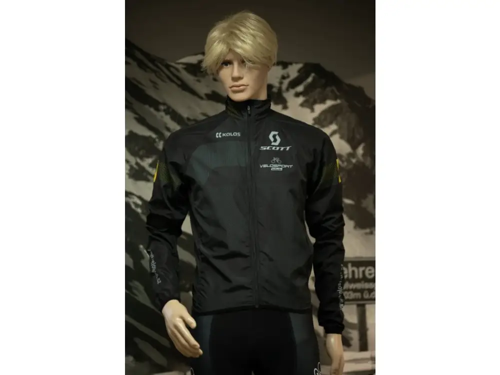 Originální Bunda Velosport Elite 19 MicroFiber Team Black.