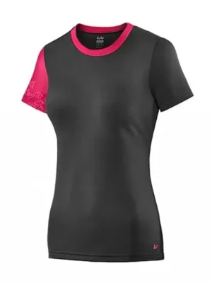Nízká Cena Dámský dres LIV Energize S/S Jersey Black/Virtual Pink
