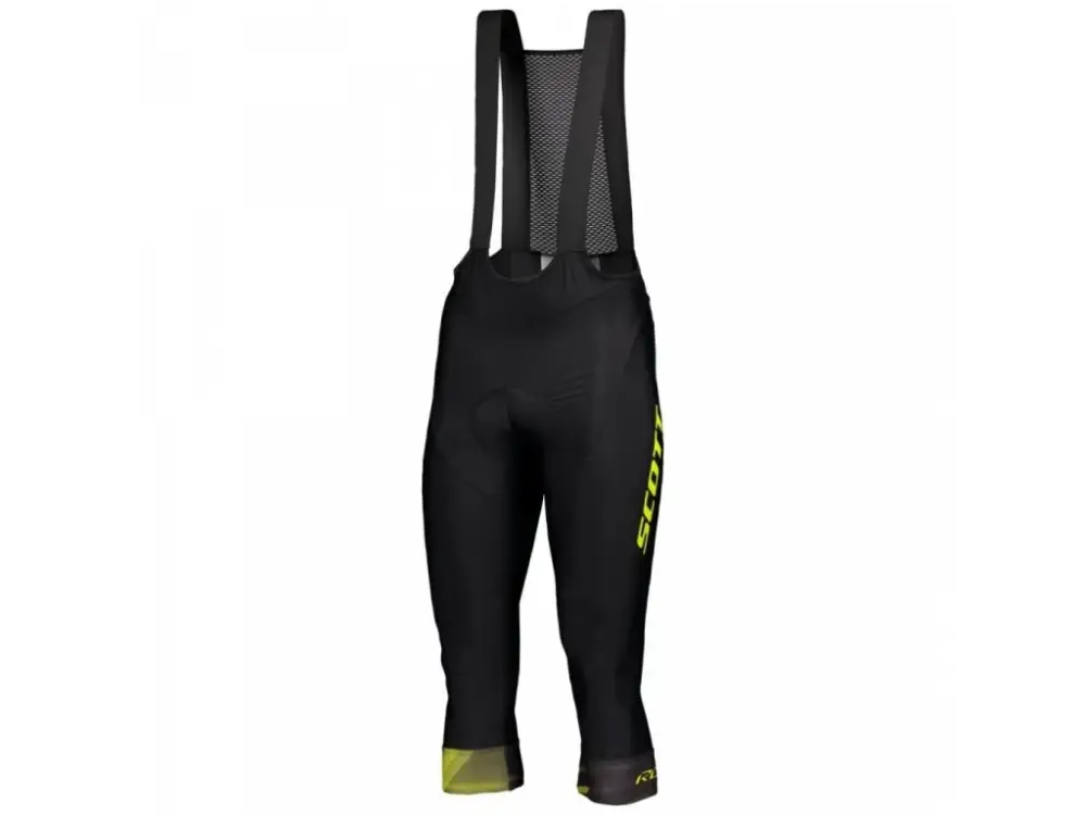 Rychlé Dodání 3/4 Kraťasy Scott Knickers RC PRO +++ Black/Sulphur Yellow