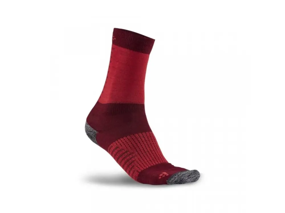 Víkendová Akce Ponožky Craft XC Training Socks Rhubarb/Beam