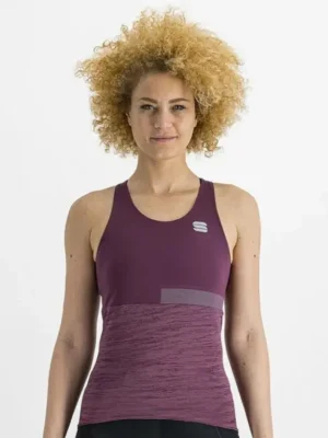 Dres bez rukávů Sportful Giara w top Prune Akční Cena