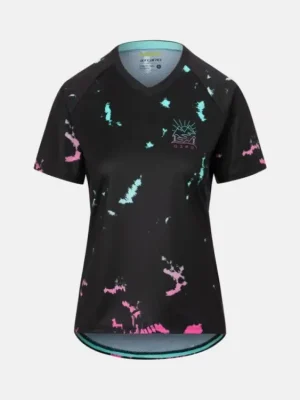 Black Giro Roust W Jersey Black Ice Dye Doprava Zdarma
