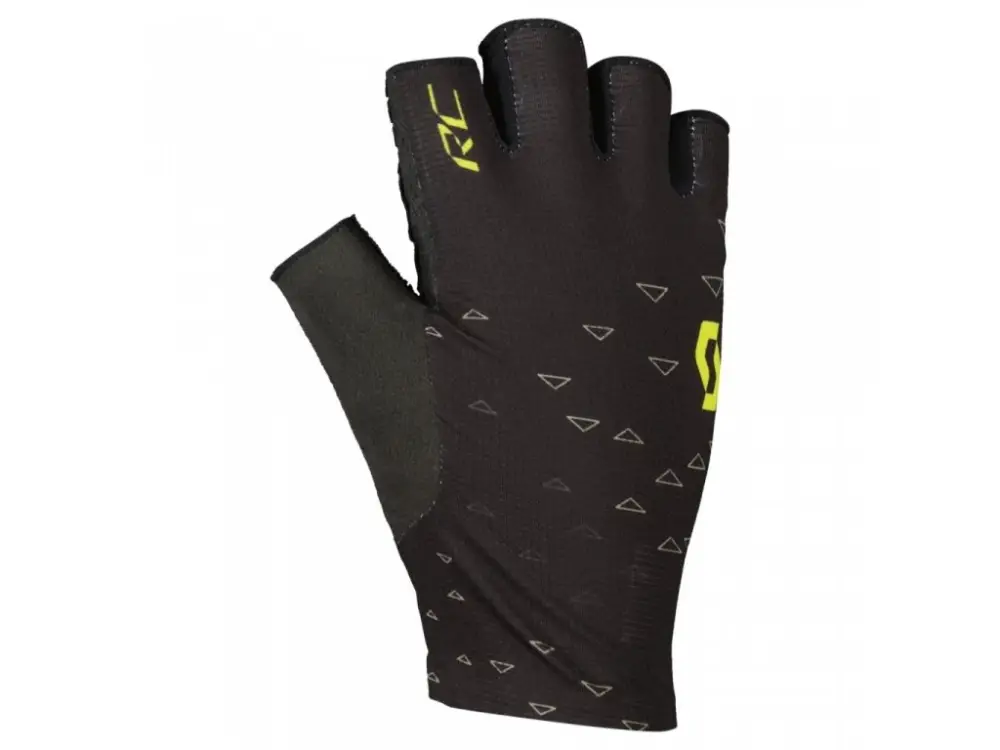 Cenově Výhodný Rukavice Scott RC PRO SF Black/Sulphur Yellow