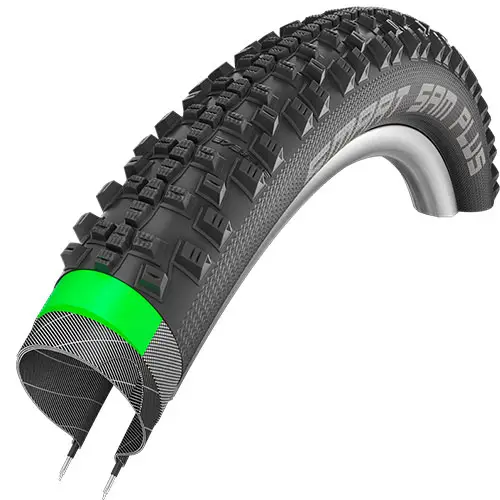 Plášť Schwalbe Smart Sam Plus GreenGuard 26 x 2,10” Addix Expresní Doručení