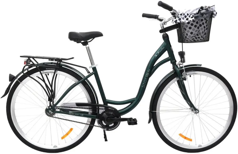 Top Prodej kolo STORM Barcelona 28" 1sp. 17" temě zelené