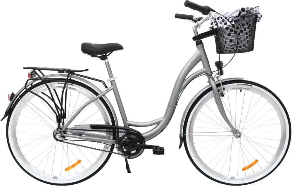 kolo STORM Barcelona 28" 3sp. 17" mat stříbrné Omezená Nabídka