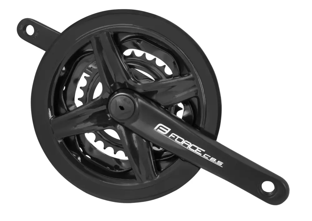 Kliky Force C8.5 Al 48/38/28z, 175mm černé Must-Have