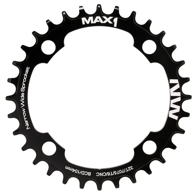 Rychlé Dodání Převodník Max1 Narrow Wide 104mm černý