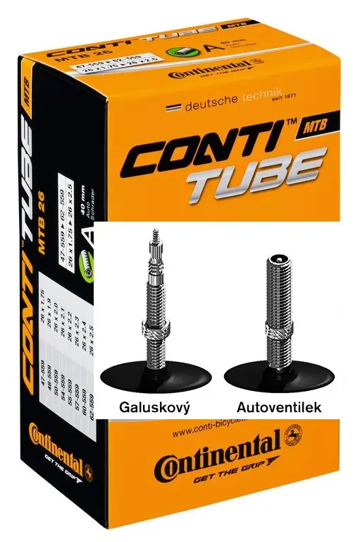 Časově Omezené Duše Continental 29” x 1,75 - 2,50”