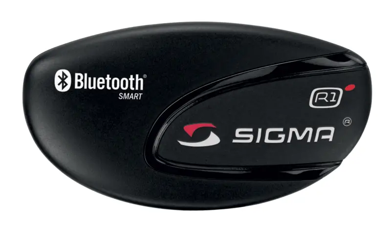Vysílač tepové frekvence Sigma R1BLUE bez hrudního pásu Novinka