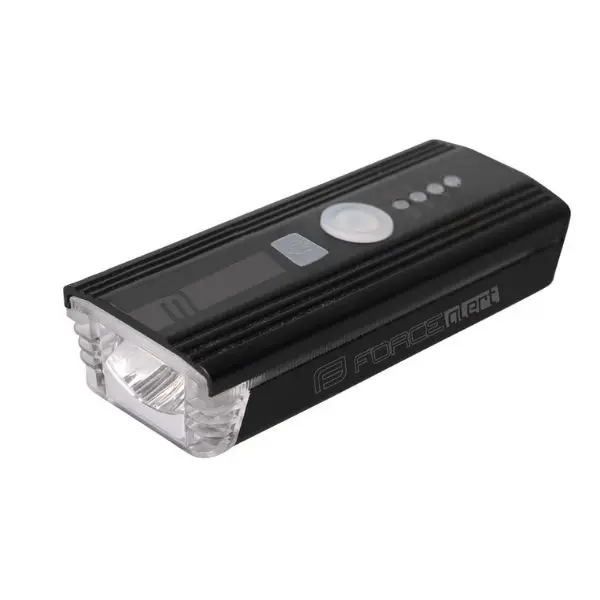 Světlo přední Force Alert 350LM USB, černé Výprodej