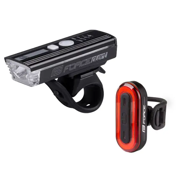 Horká Nabídka Sada světel Force Futuro USB přední+zadní