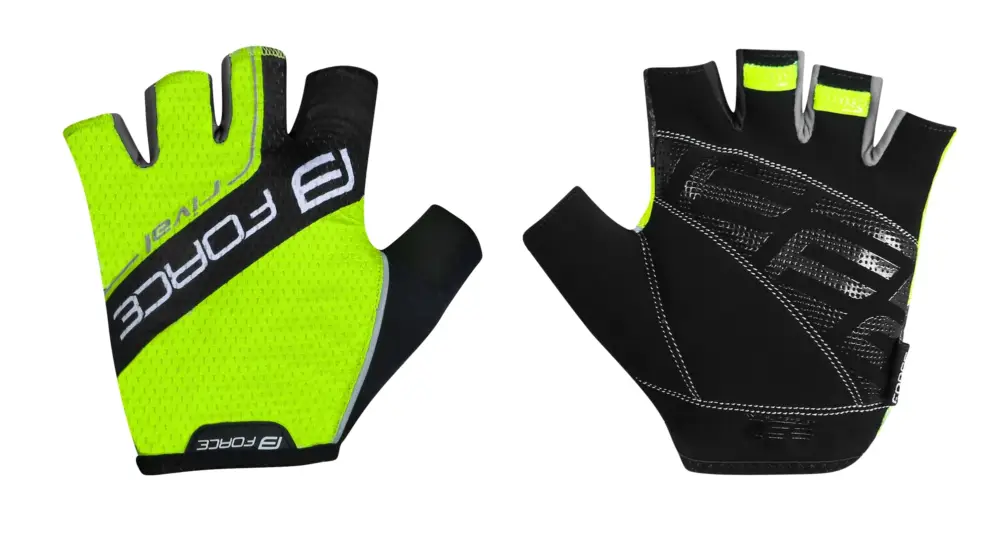 Rukavice Force Rival, fluo-černé Časově Omezené