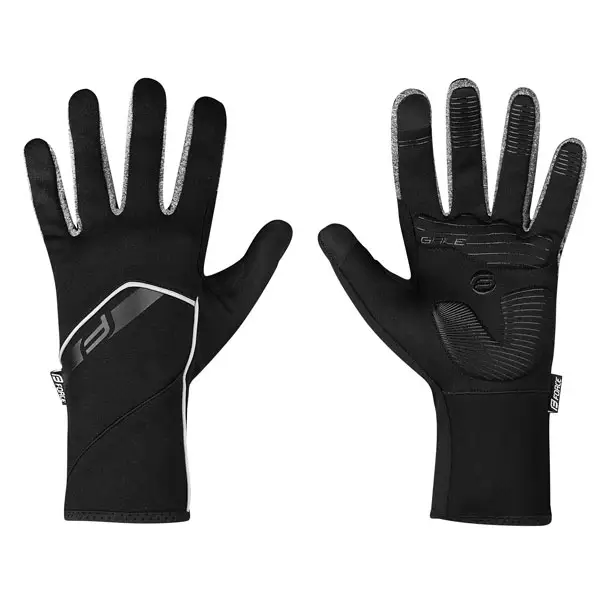 Výhodná Nabídka Rukavice Force Gale Softshell, jaro-podzim, černé