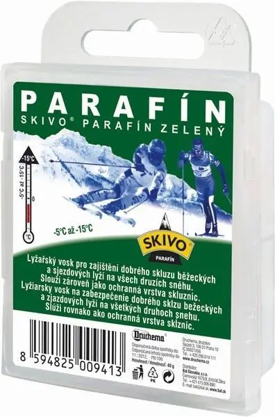 Parafín Skivo zelený 40g Víkendová Akce