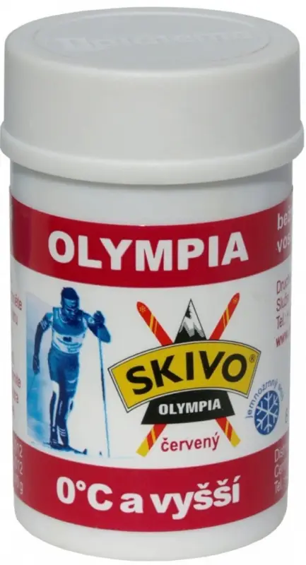 Oblíbený Vosk Skivo Olympia červený 40g
