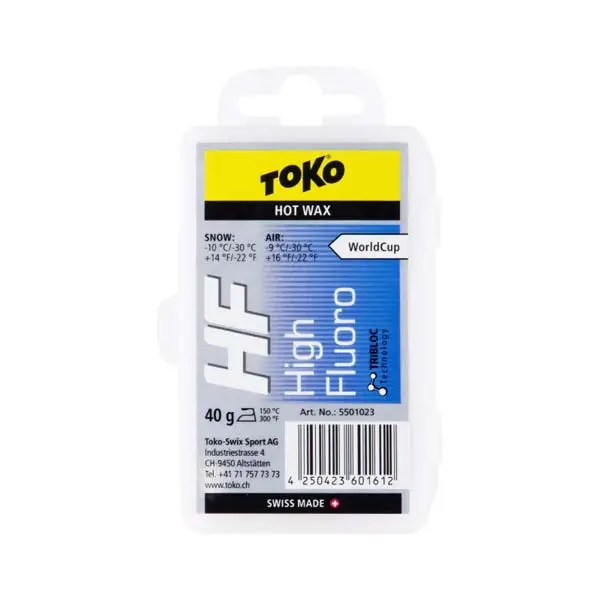 Odeslání Ihned Vosk Toko HF Hot Wax blue 40g