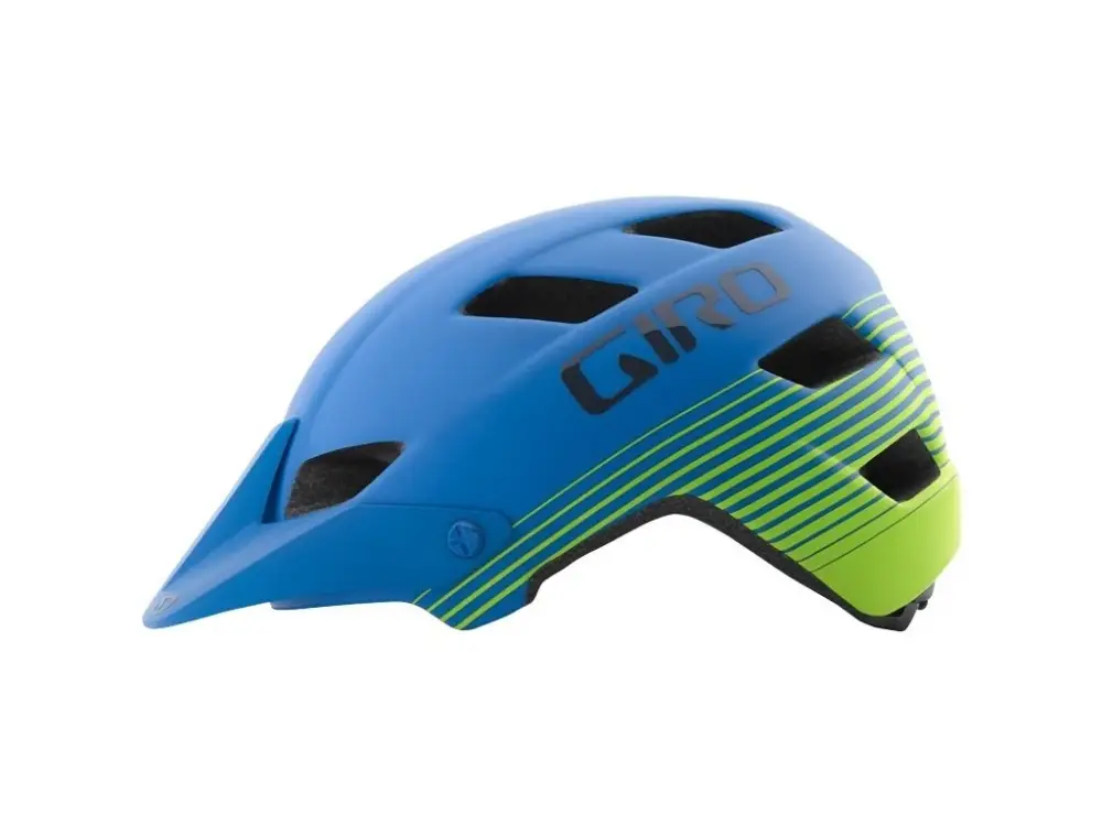 Nízká Cena Helma Giro Feature MIPS, Matt Blue / Lime