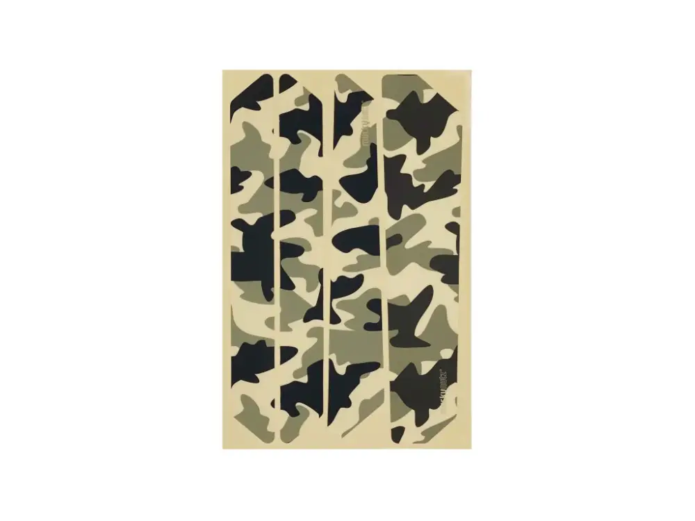 Ochranné samolepy na rám Mucky Nutz Stay Skinz, Camouflage Autentický