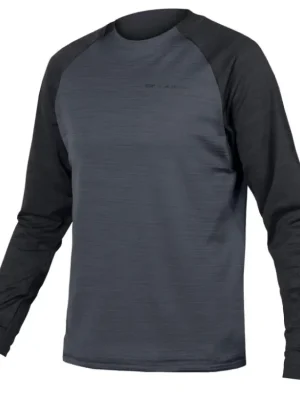 Top Prodej Mikina Endura Singletrack Fleece, Černá