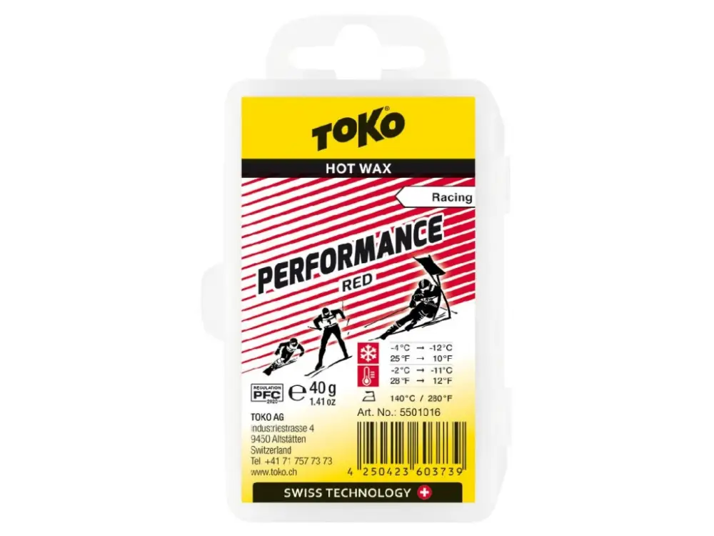 Vosk TOKO Performance Wax Red 40g Vrácení Zdarma