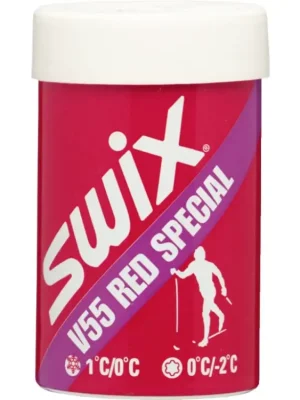Oblíbený vosk Swix V55 45g červený