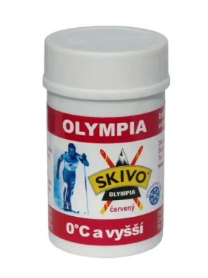 Vysoce Kvalitní Vosk Skivo Olympia červený 40g