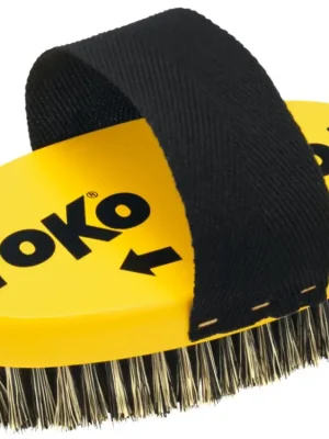 Oválný kartáč TOKO Ocelový s poutkem Zlevněný