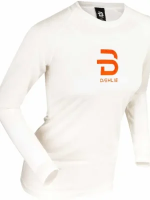 Dámské funkční triko Bjorn Daehlie Compete tech LS W 21/22, Bílé Doprava Zdarma