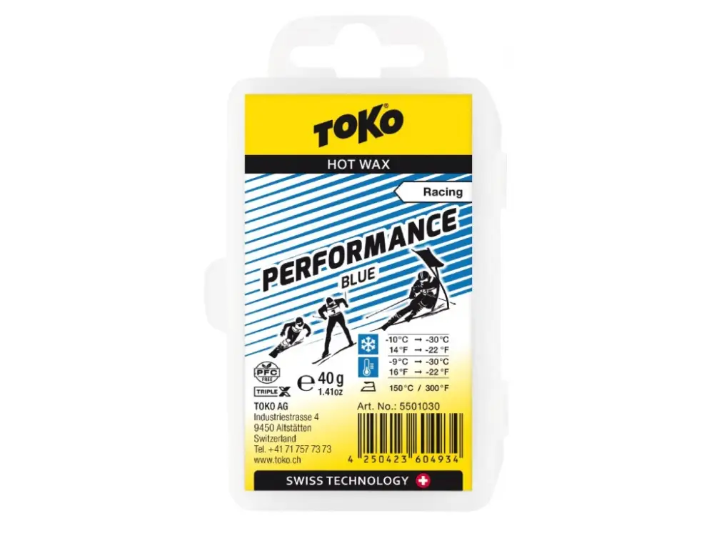 Vosk TOKO Triplex Performance Blue, 40g Cenový Hit