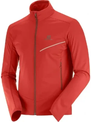 Výhodná Nabídka Bunda Salomon RS softshell M goji berry/madder XL 20/2